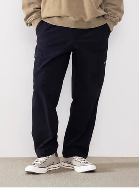 正品CONVERSE匡威 秋冬工装风男女多口袋直筒长裤MCJ121-023-X9V