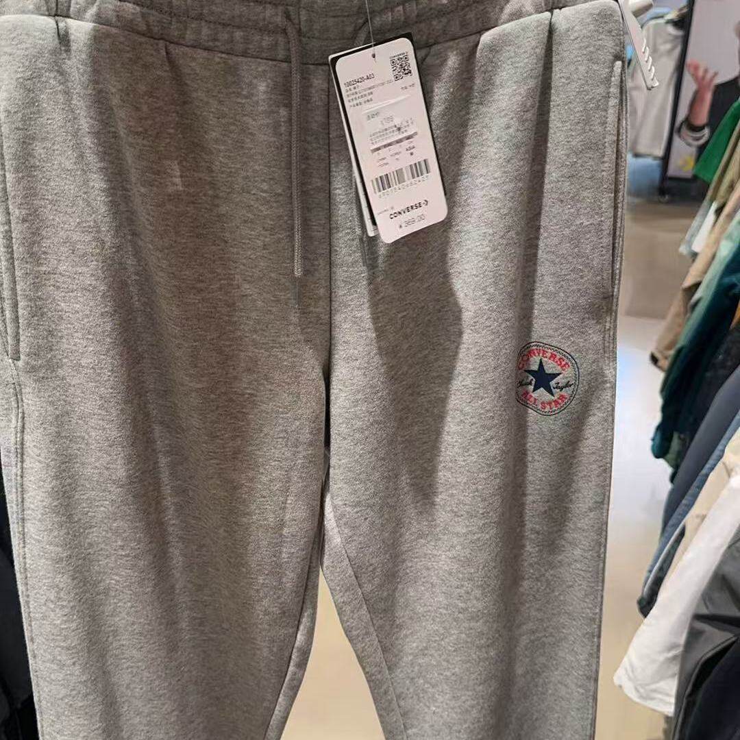 匡威经典大Logo运动裤加绒长裤