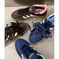 Adidas Trefoil Handball Spezial Retro-Style Sports Training Shoes for Men and Women T-Toe Shoes Jr0852