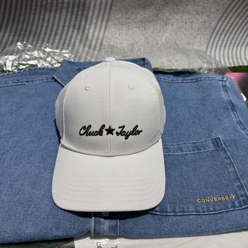 Converse匡威正品男女通用运动休闲字母遮阳鸭舌帽10024184-A03