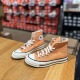 正品 A05583C 芒果黄落日橘高帮帆布鞋 CONVERSE匡威 1970S新款