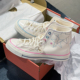 A15744C 1970S白粉星星鸳鸯男女休闲高帮帆布鞋 正品 converse匡威