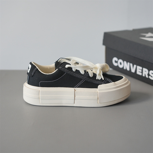 黑色复古休闲低帮帆布鞋 A08789c converse匡威黑分离解构UU鞋 正品