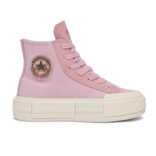 CONVERSE匡威 桃花粉悠游All Star女子高帮休闲UU帆布鞋 A13818C