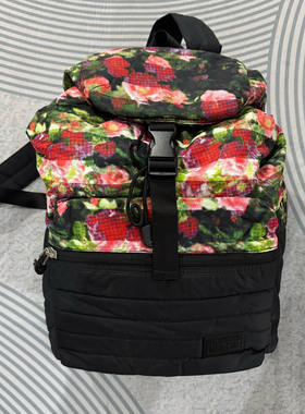 正品CONVERSE匡威休闲印花大容量电脑包旅行包双肩包 12708C002