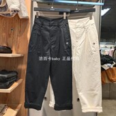 A01 正品 A02 灯芯绒拼接五星宽松长裤 10023513 converse匡威 女款