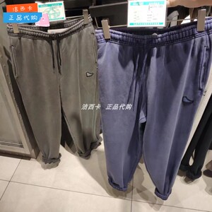 正品Converse匡威 男款水洗色刺绣logo运动长裤10025540-A01-A05