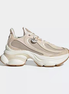 Adidas三叶草25冬女OZVENUZ厚底增高透气运动休闲老爹鞋 KI0558