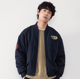 E48 复古飞行夹克外套MCJ127 023 CONVERSE匡威秋冬男棉服经典 正品