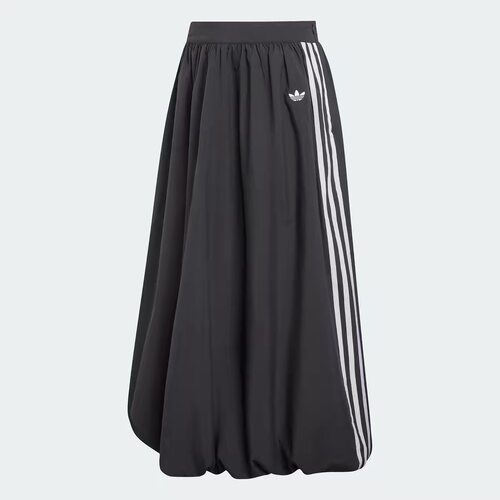 Adidas三叶草26年春女子中长款蓬松运动半身裙花苞裙KE3441KC8088