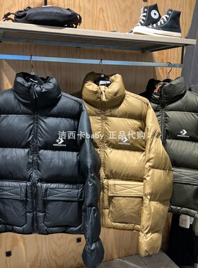 Converse匡威正品 男女立领短款外套运动棉服10023798 10027260
