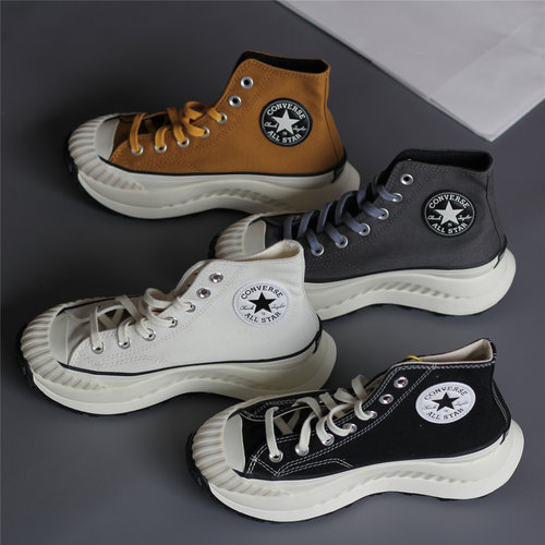 匡威1970厚底帆布鞋机能夹心饼干