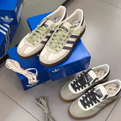 三叶草男女低帮复古运动板鞋