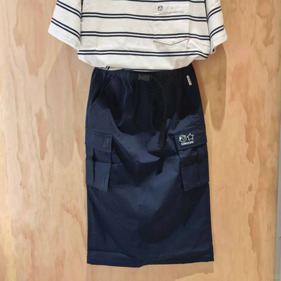 正品CONVERSE匡威 x Noritake联名工装风休闲长裙WCH753-X9V-695