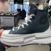 Converse匡威RunStar Legacy夹心厚底皮革加绒增高帆布鞋 A07940C