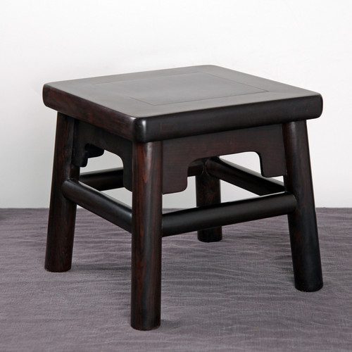 东非紫光檀家用实木儿童凳