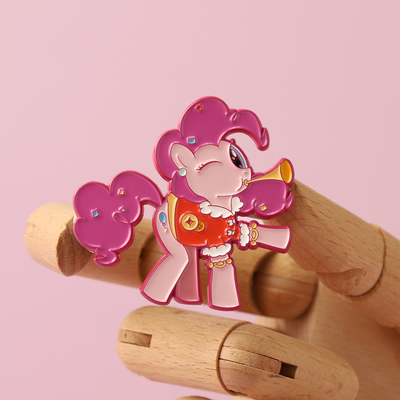 FooLii孚狸2026马年金属徽章小马宝莉碧琪新年礼物文创挂饰pins