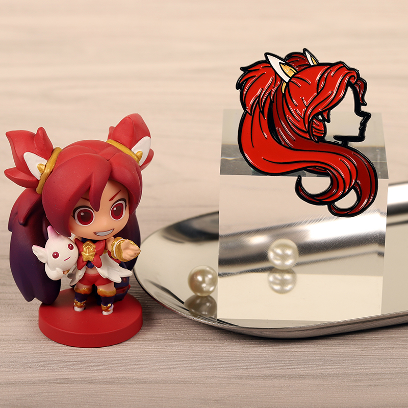 金属徽章foolii孚狸英雄联盟挂件