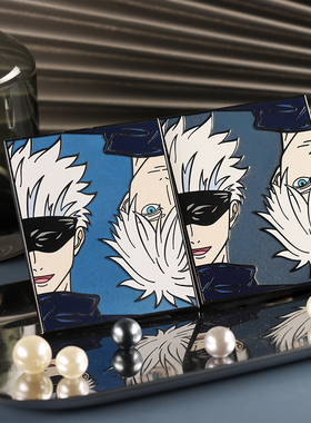 FooLii孚狸原创咒术回战周边珐琅五条悟金属徽章胸针扣pins别针