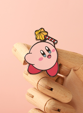 FooLii孚狸星之卡比金属徽章现货百搭闪粉卡通周边胸针别针饰品