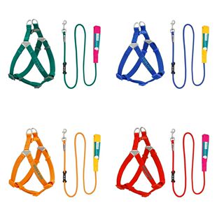 ZOOLAND狗狗胸背牵引绳遛宠物幼小中型犬比熊博美泰迪柴犬狗链子