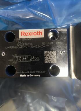 力士乐比例阀0811404045 4WRPH6C4B25P-2X/G24Z4/M