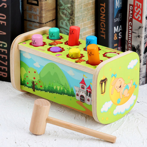 玩具幼儿益智砸老鼠1-2-3打地鼠