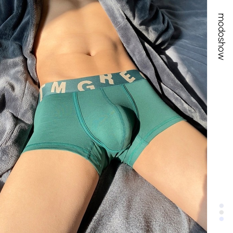 男士性感石墨烯平角内裤