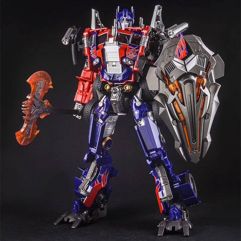 黑苹果擎天之柱合金版变形玩具