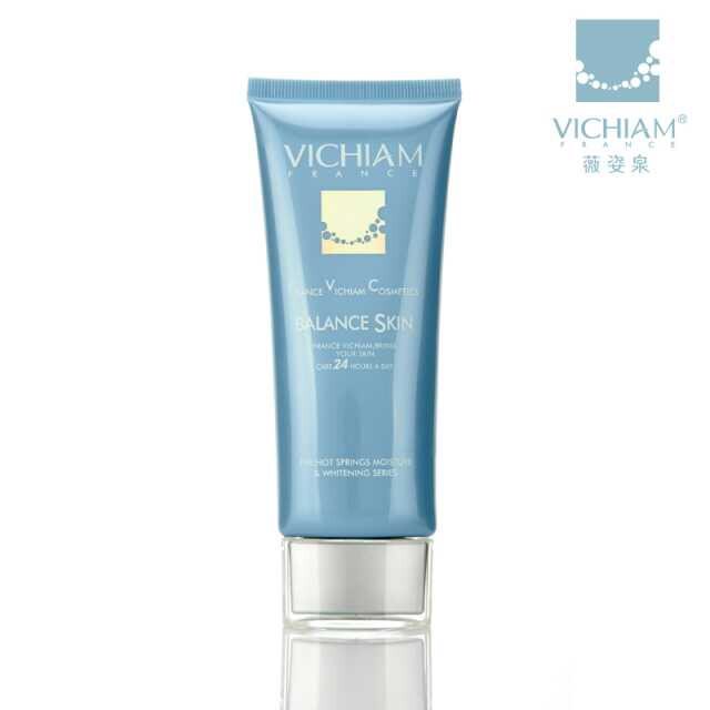 正品特价vichiam微姿泉温泉安抚舒敏洁面乳