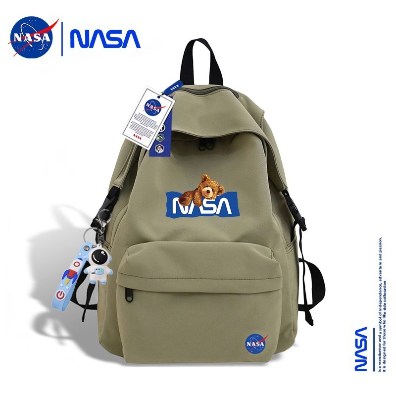 美国潮NASA联名双肩包男新款小学初高中学生书包女大容量运动背包