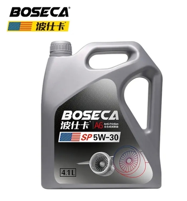 波仕卡磁浮抗磨全合成机油5W-30 SP级4L汽车发动机润滑油原装正品