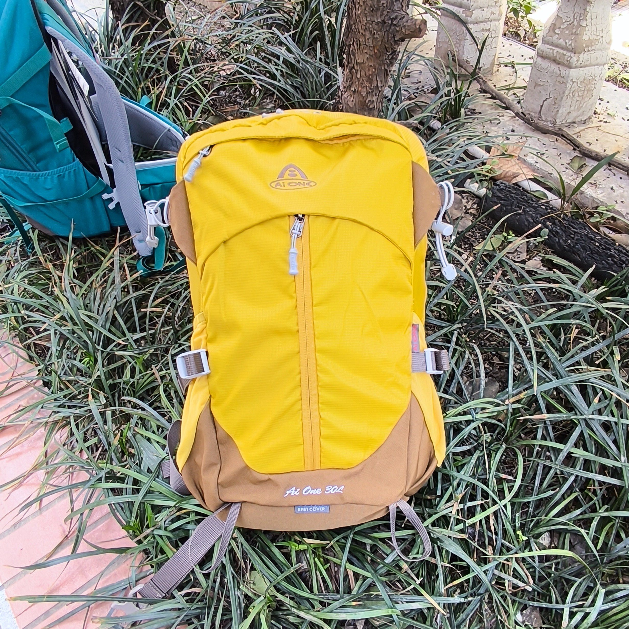 休闲背负艾王户外登山包专业男女30l升耐磨徒步防水潮流双肩背包
