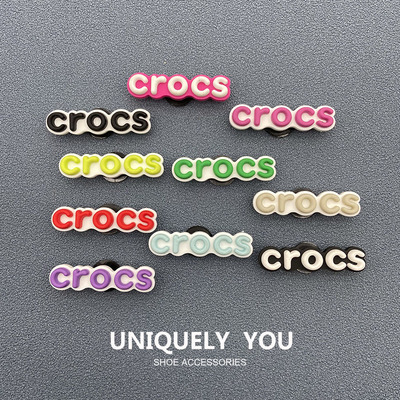 新款crocs洞洞鞋沙滩鞋鞋花