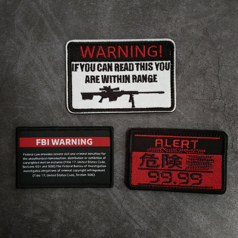 内涵魔术贴章臂章徽章背包补丁