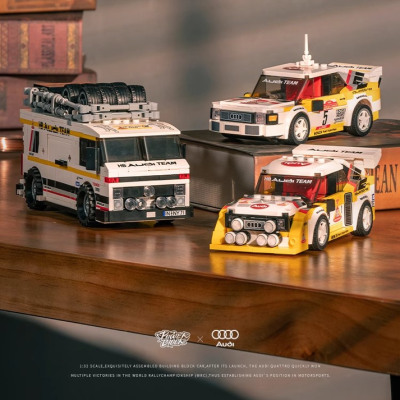 正版授权奥迪S1拉力赛车套装