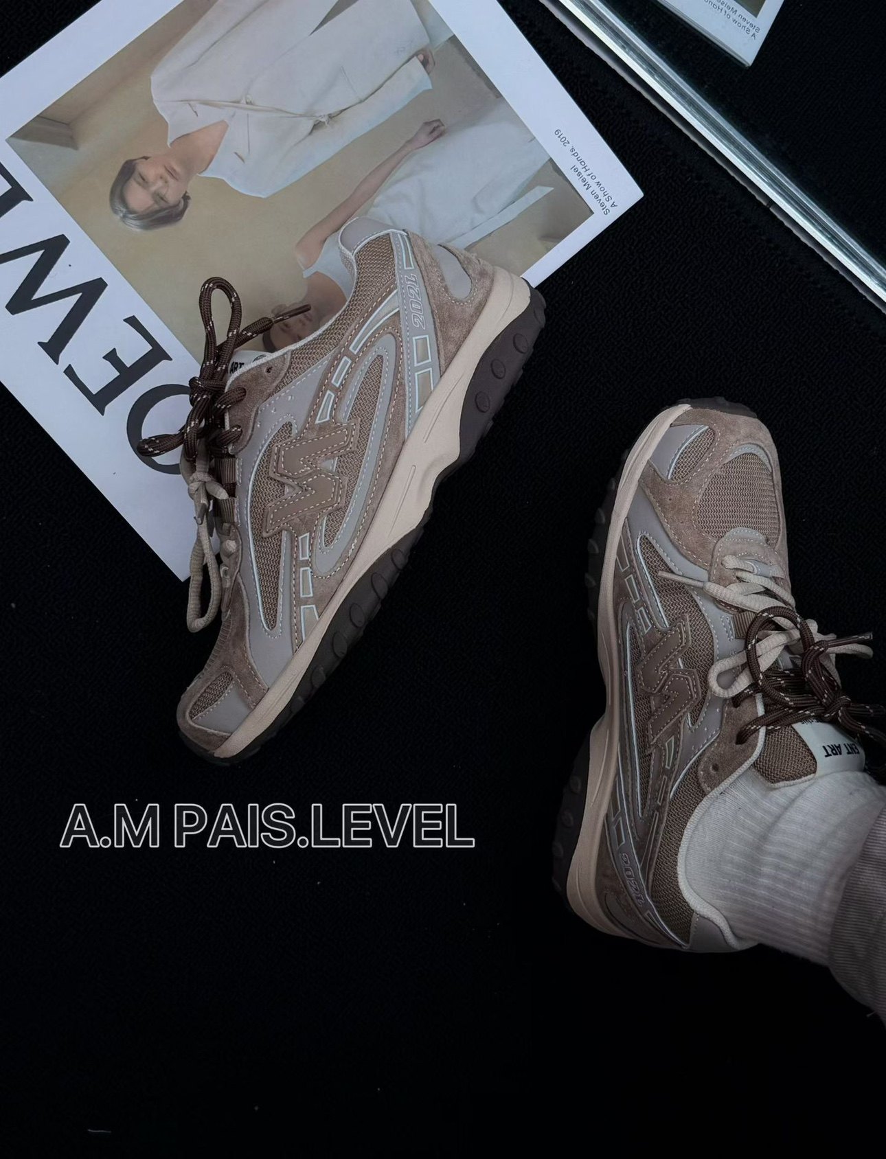 N字母复古厚底老爹鞋女2026新款春夏增高软底灰色休闲鞋子运动鞋,女鞋,时尚休闲鞋,淘宝优惠券,粉丝福利购,淘宝优惠卷