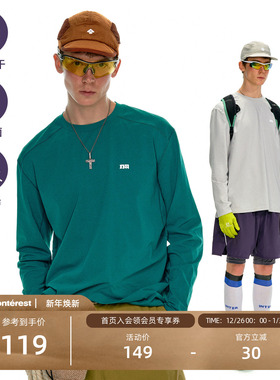 NOTHOMME 户外吸湿速干打底衫抗菌石墨烯训练运动长袖T恤男款