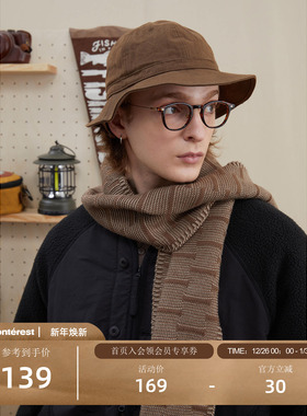 NOTHOMME 户外潮牌秋冬保暖围脖手工针织男士围巾男款