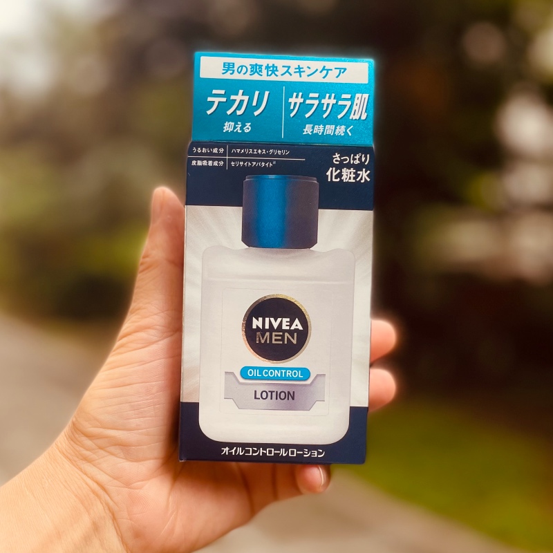 日本花王NIVEA MEN妮维雅男士控油保湿爽肤水须后水柑橘香110ml