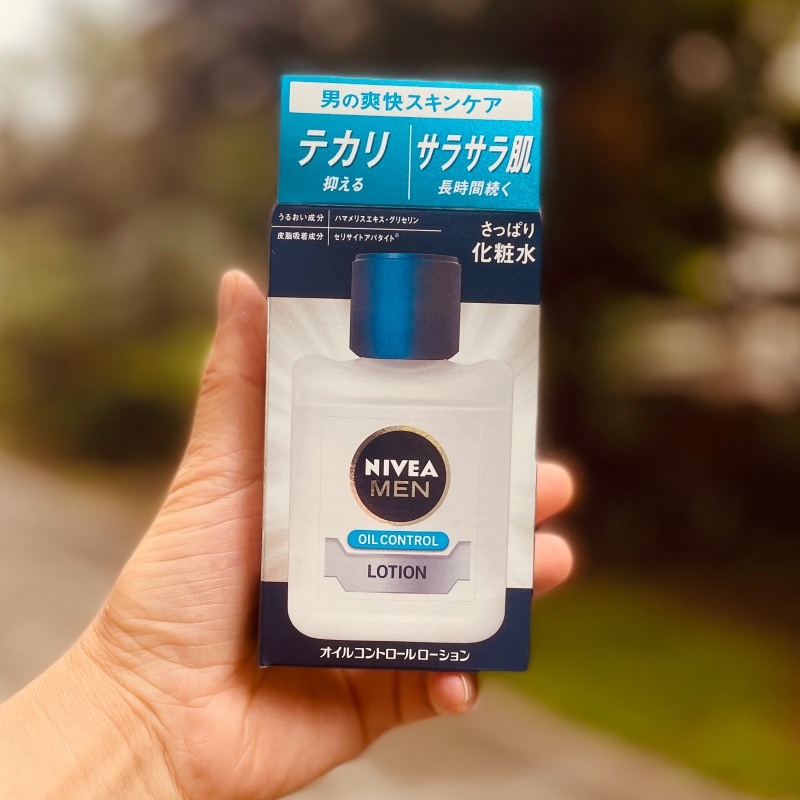 日本NIVEA MEN妮维雅男士控油保湿爽肤水化妆水须后水微香110ml