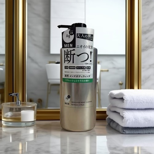 日本资生堂AgDeo24男士沐浴露