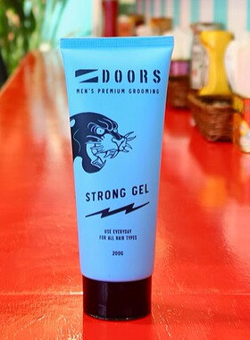 现货日本DOORS STRONG GEL超强塑形定型凝胶啫喱发胶发蜡束状纹理