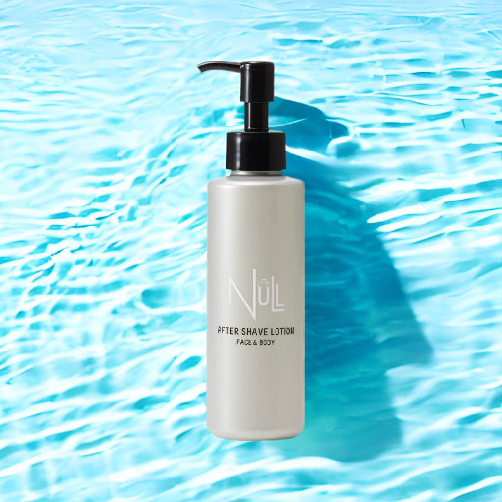 现货日本NULL男士须后水爽肤水脱毛护理润肤乳液保湿敏感肌150ml