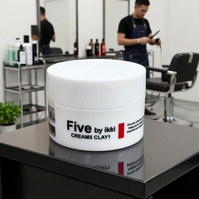 日本Fivebyikki粘土状乳霜发蜡