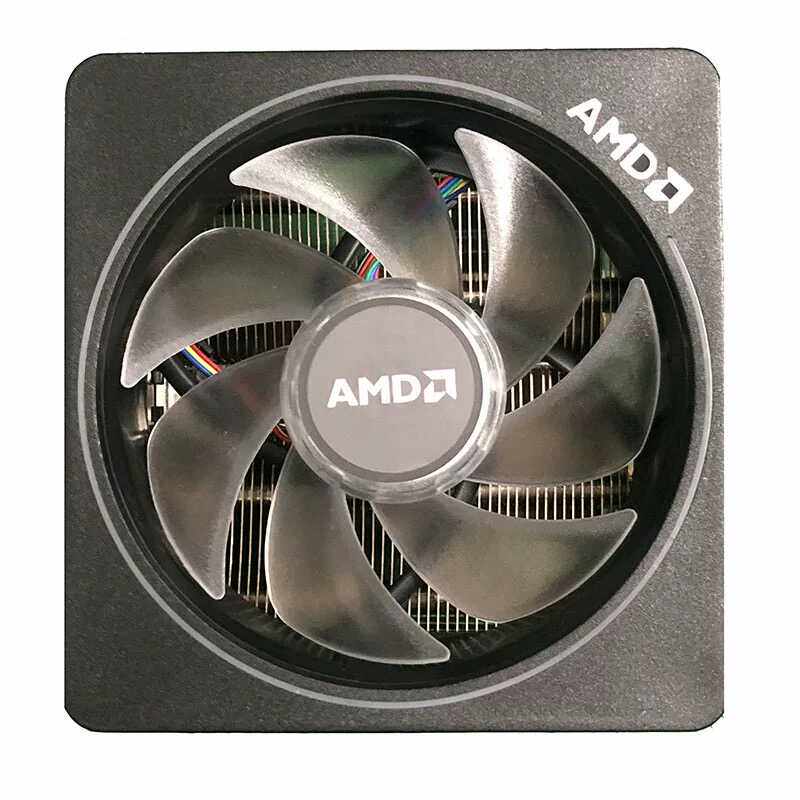 AMD散热风扇原装CPU散热器铜管幽灵棱镜Wraith PrismRGB锐龙