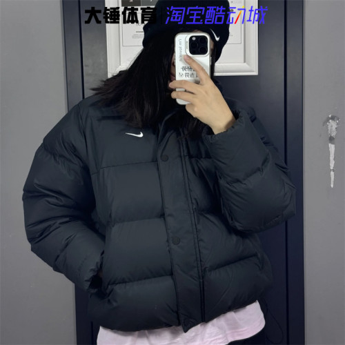 NIKE/耐克羽绒服女装运动服连帽防风保暖经典百搭外套FZ5929-010