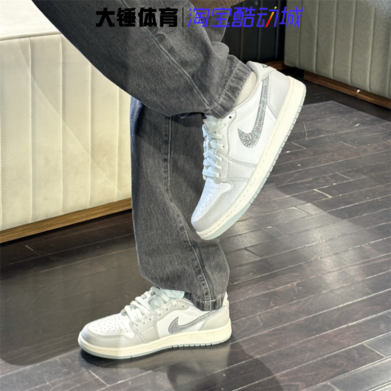耐克/NikeAir Jordan 1 LOW OG GS百搭运动复古篮球鞋HF3207-100