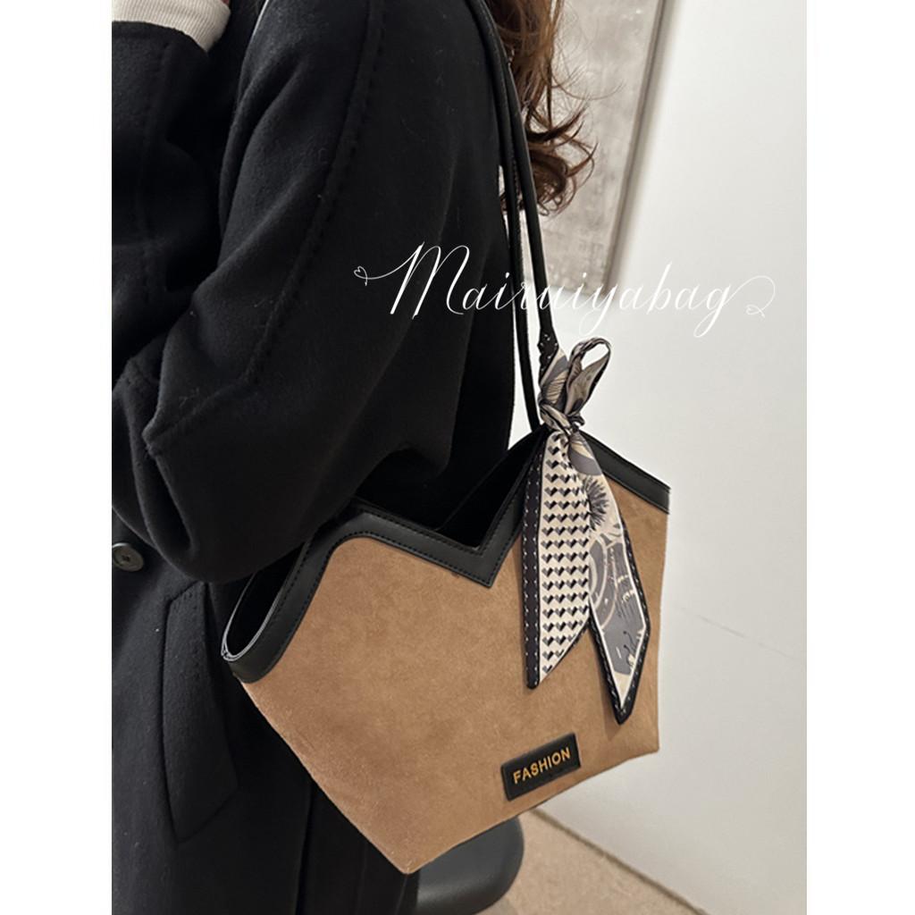 高级感大容量通勤时尚单肩托特包