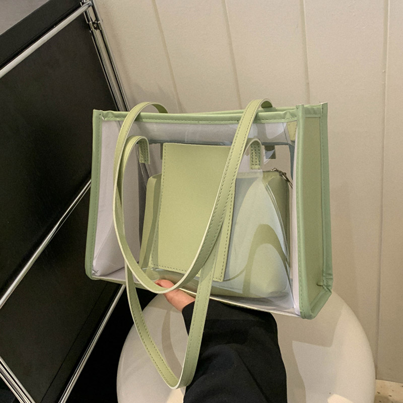 麦瑞雅果冻单肩包度假沙滩托特包